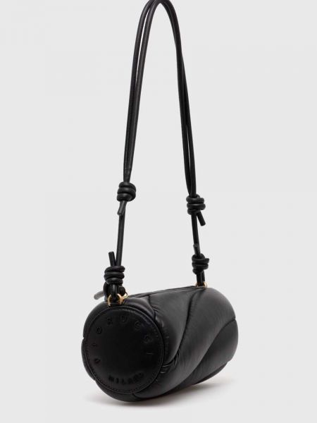 Δερμάτινη τσάντα Fiorucci μαύρο