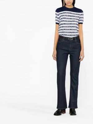 High waist bootcut jeans Lauren Ralph Lauren blau