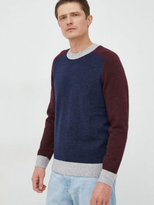 Шерстяной свитер Gap синий