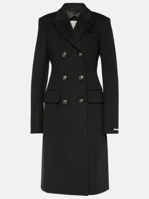 Cappotto di lana Sportmax nero