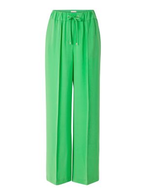 Широки панталони тип „марлен“ Rich & Royal зелено