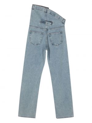 Proste jeansy bawełniane asymetryczne Y/project