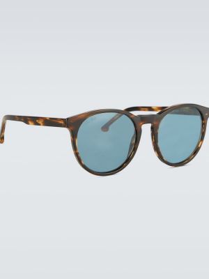 Okulary przeciwsłoneczne Loro Piana brązowe