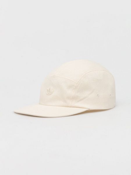Βαμβακερό καπέλο Adidas Originals μπεζ