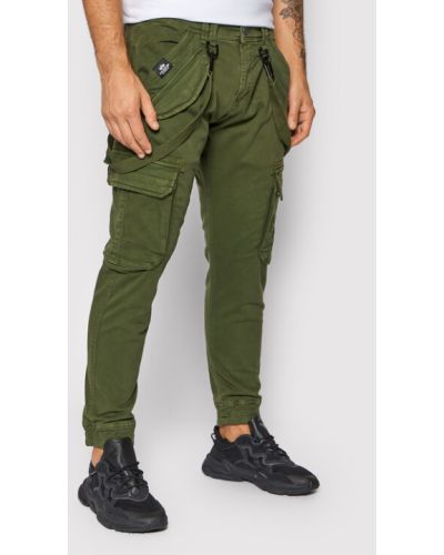 Pantaloni Alpha Industries verde