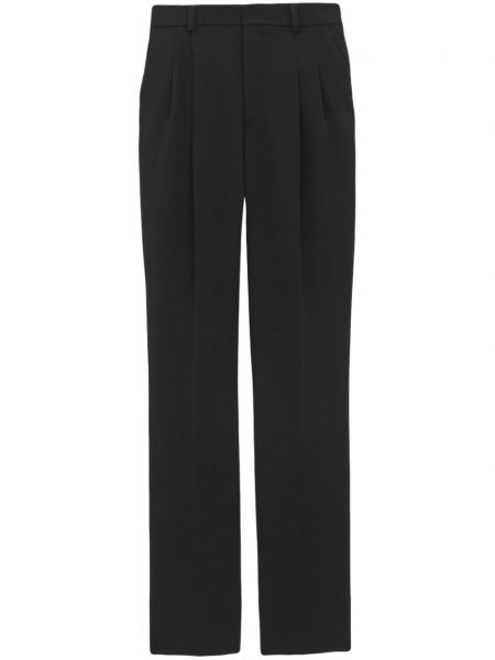 Pantalon ajusté Saint Laurent noir