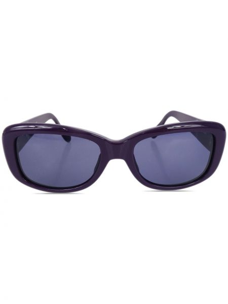 Okulary przeciwsłoneczne Chanel Pre-owned fioletowe