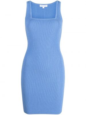 Mini-abito con scollo quadrato Michael Kors blu