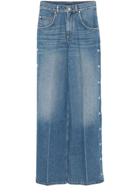 Flare jean pantolon Stella Mccartney mavi