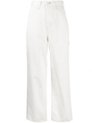 Kalhoty Moussy Vintage - Bílá