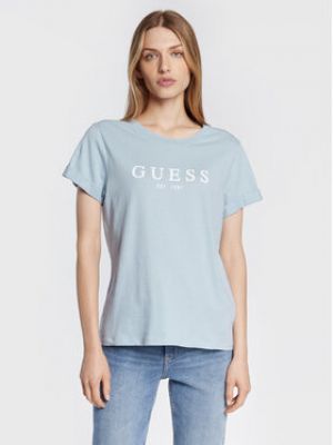 T-shirt Guess bleu