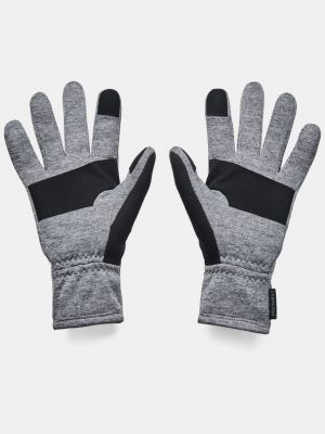 Rękawiczki polarowe Under Armour szare