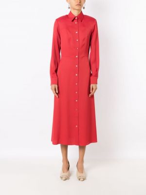 Midi šaty Gloria Coelho červené