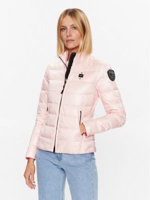 Kabát Blauer rózsaszín