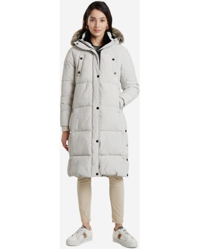 Zimní kabát Desigual šedý