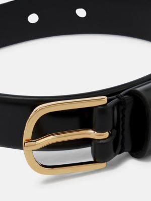 Ceinture en cuir Toteme noir