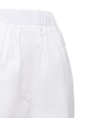 Shorts en coton The Frankie Shop blanc