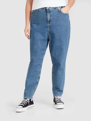 Kavbojke Calvin Klein Jeans Plus bela