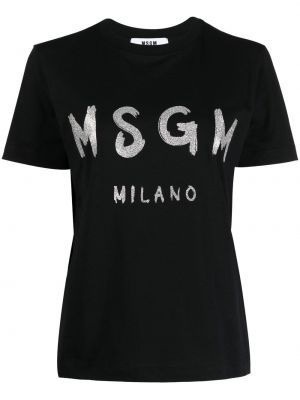 T-shirt Msgm sort