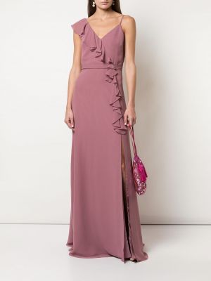 Večerní šaty Marchesa Notte Bridesmaids fialové