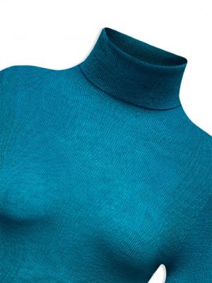 Merinowolle pullover 12 Storeez blau