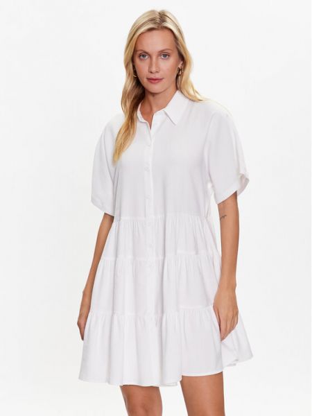 Платье-рубашка свободного кроя Silvian Heach белый
