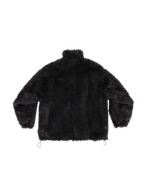 Manteau de fourrure Balenciaga noir