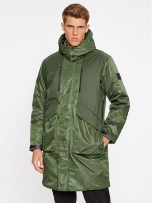 Prehodna jakna Ea7 Emporio Armani zelena