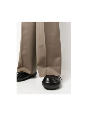 Pantalones de lana Armarium marrón