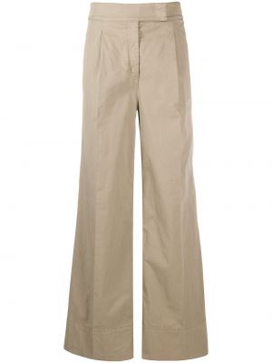 Pantalones de cintura alta bootcut Nº21 marrón