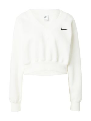 Fleece μπλούζα Nike Sportswear μαύρο