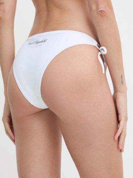 Spodnji del bikini Karl Lagerfeld bela