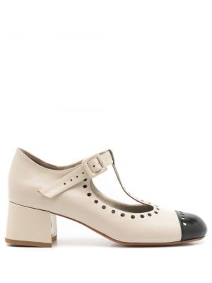 Leder pumps Sarah Chofakian