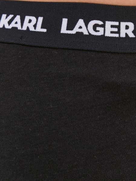 Pizsama Karl Lagerfeld fekete