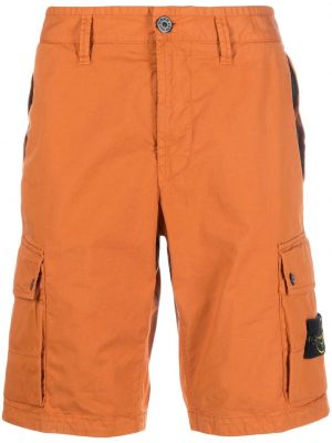 Pantaloni scurți cargo Stone Island portocaliu