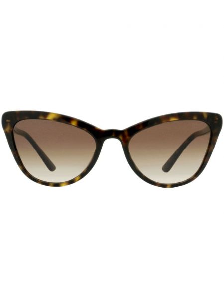 Gözlük Prada Eyewear kahverengi