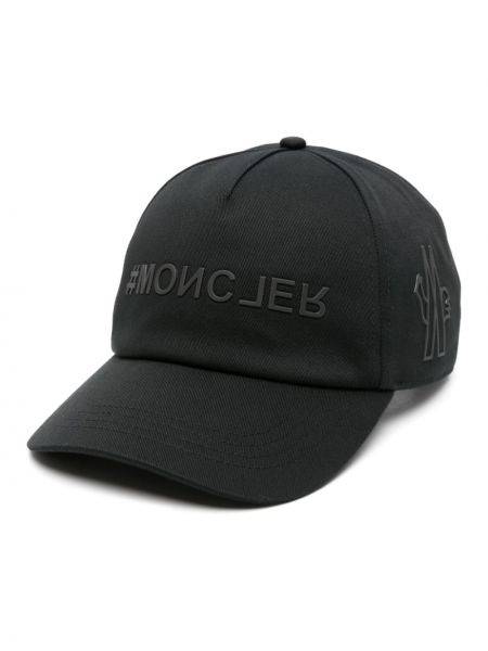 Kepurė su snapeliu Moncler Grenoble juoda