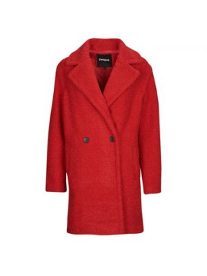 Płaszcz Desigual czerwony