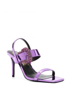 Sandalai Versace Jeans Couture violetinė