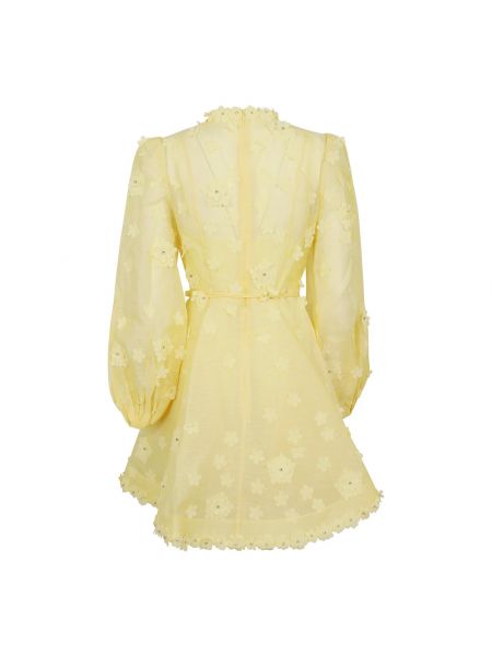 Sukienka mini Zimmermann żółta
