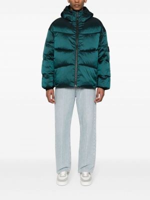 Džinsa jaka Calvin Klein Jeans zaļš