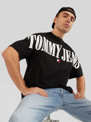 Majica Tommy Jeans crna