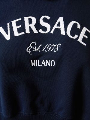 Felpa in jersey Versace