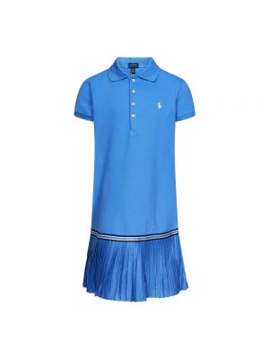 Sukienka mini Polo Ralph Lauren niebieska