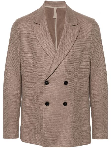 Langer blazer Harris Wharf London braun