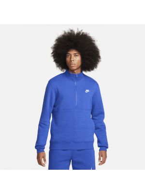 Hoodie mit reißverschluss Nike blau