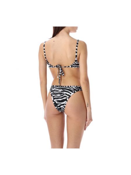 Bikini mit zebra-muster The Attico