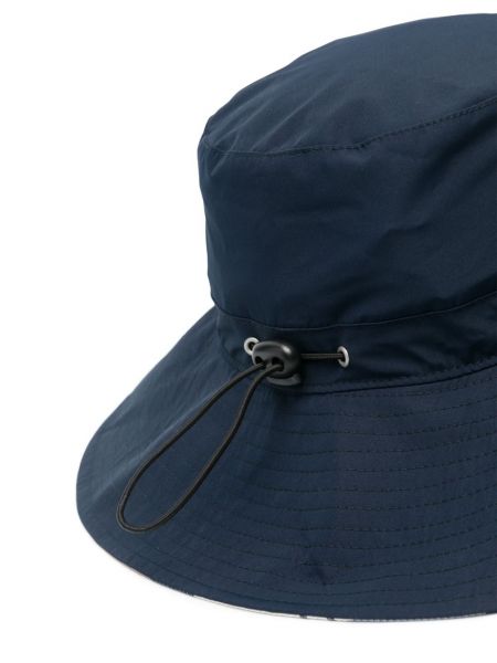 Siuvinėtas kepurė Barbour mėlyna