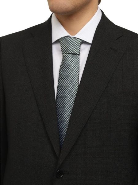 Шелковый галстук Giorgio Armani зеленый