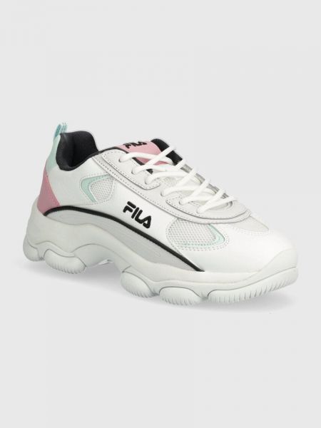 Sneakersy Fila białe
